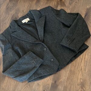 Cassidy 100% Wool Grey Blazer Size 12